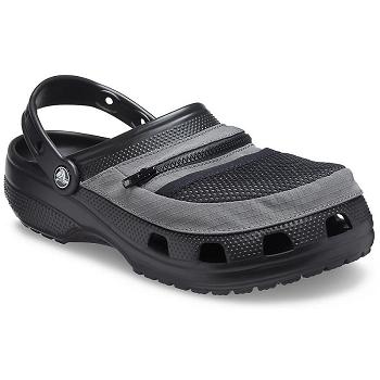 Crocs Classic Venture Pack Clog Cierne - Damske Dreváky